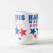 Harris Walz 2024 Party-Wahlen zum Demokraten Kaffeetasse (Mittel)