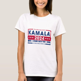 Harris Walz 2024 Patriotische Wahl T-Shirt