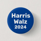 Harris / Walz 2024 Präsidentschaftskampagne Button (Vorderseite)