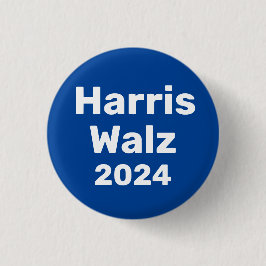 Harris / Walz 2024 Präsidentschaftskampagne Button
