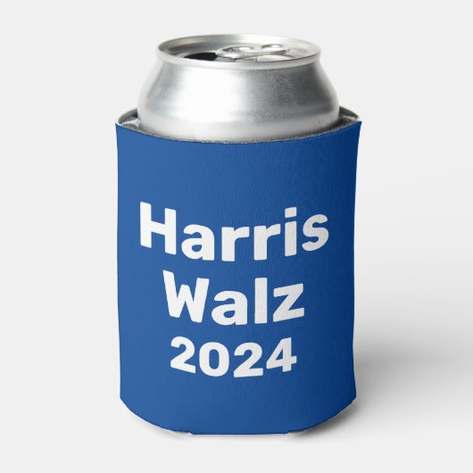 Harris / Walz 2024 Präsidentschaftskampagne Dosenkühler (Kanne Vorderseite)