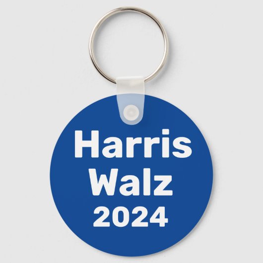 Harris / Walz 2024 Präsidentschaftskampagne Schlüsselanhänger (Vorderseite)