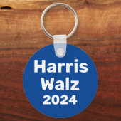 Harris / Walz 2024 Präsidentschaftskampagne Schlüsselanhänger (Rückseite)