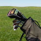 Harris Walz 2024 Rainbow Golf Headcover (In SItu)