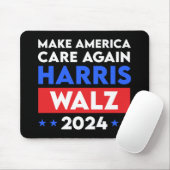 Harris Walz 2024 sorgt wieder für Amerika Mousepad (Mit Mouse)