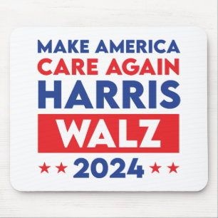 Harris Walz 2024 sorgt wieder für Amerika Mousepad