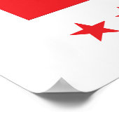 Harris Walz 2024 sorgt wieder für Amerika Poster (Ecke)