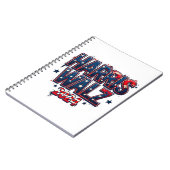 Harris Walz 2024 Spiral Notizblock (Linke Seite)
