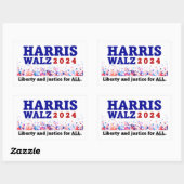 Harris Walz 2024 Sticker (Blatt)