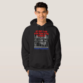 HARRIS-WALZ 2024 STOP THE CORPORATE GREED HOODIE