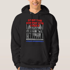 HARRIS-WALZ 2024 STOP THE CORPORATE GREED HOODIE