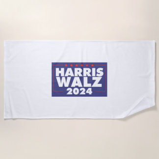 HARRIS WALZ 2024 STRANDTUCH