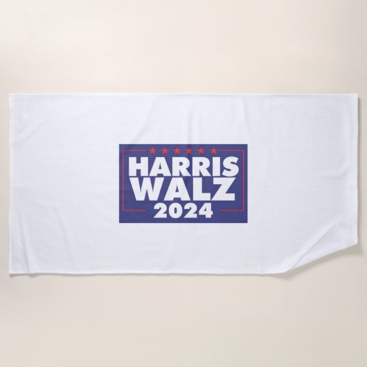 HARRIS WALZ 2024 STRANDTUCH (Vorderseite)