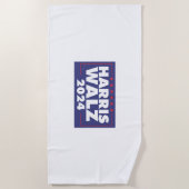 HARRIS WALZ 2024 STRANDTUCH (Vorderseite)