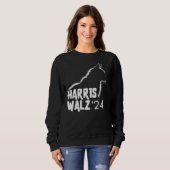 Harris Walz 2024 Sweatshirt (Vorne ganz)