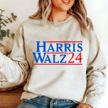 Harris Walz 2024 Sweatshirt<br><div class="desc">Dieser Retrostil-T - Shirt ist perfekt,  um Ihre Unterstützung zu zeigen!</div>