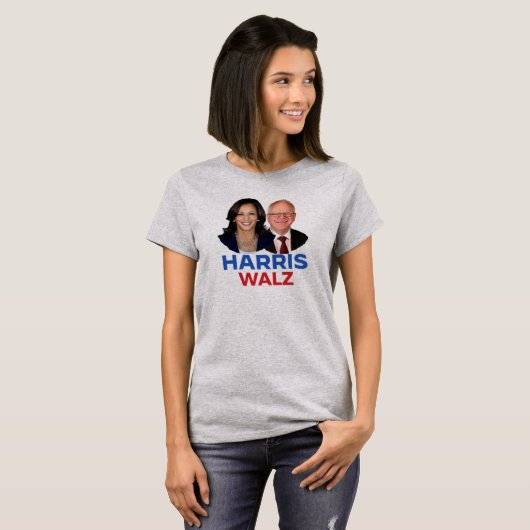 Harris Walz 2024 T-Shirt (Vorne ganz)