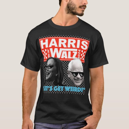 Harris Walz 2024 T-Shirt (Vorderseite)