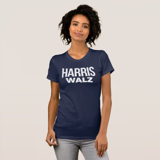 Harris Walz 2024 T-Shirt (Vorne ganz)
