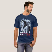 Harris Walz 2024 T-Shirt (Vorne ganz)