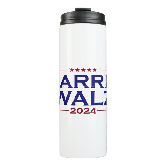 Harris Walz 2024 Thermosbecher (Vorderseite)