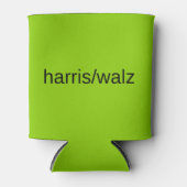 Harris walz 2024 Trend zur Präsidentschaftswahl Dosenkühler (Vorderseite)