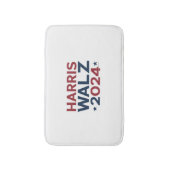 Harris walz 2024 Trenddesign Badematte (Vorderseite Vertikal)