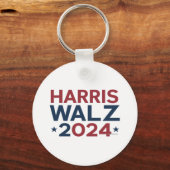 Harris walz 2024 Trenddesign Schlüsselanhänger (Vorderseite)
