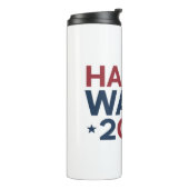 Harris walz 2024 Trenddesign Thermosbecher (Nach links gedreht)