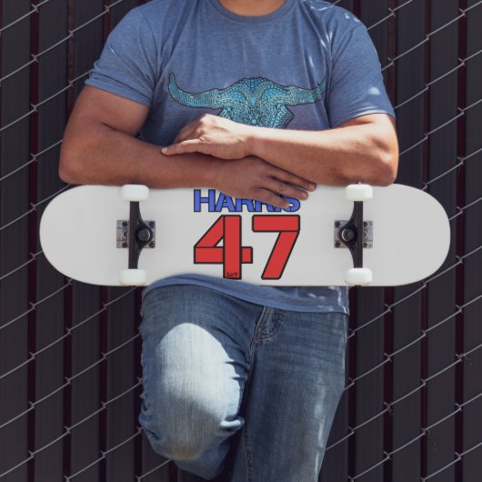 HARRIS-WALZ 2024 USA WAHLDEMOKRATEN SKATEBOARD (Außenbereich 3)