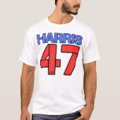 HARRIS-WALZ 2024 USA WAHLDEMOKRATEN T-Shirt (Vorderseite)