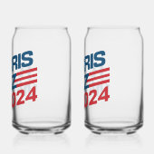 Harris Walz 2024 Wahl Dosenglas (Links)