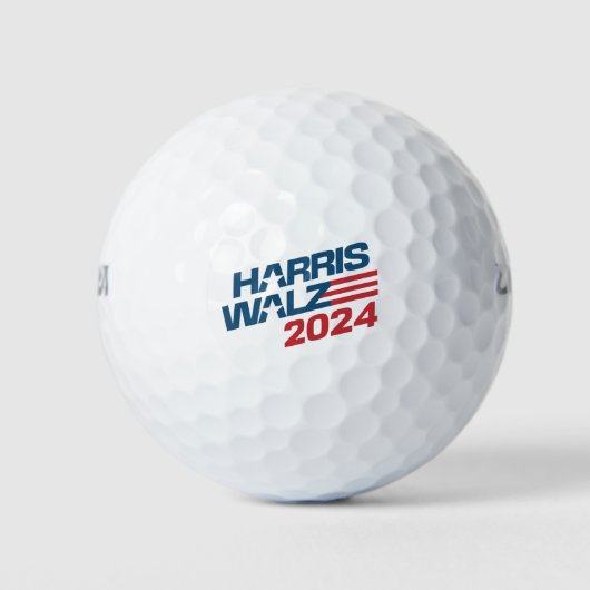 Harris Walz 2024 Wahl Golfball (Vorderseite)