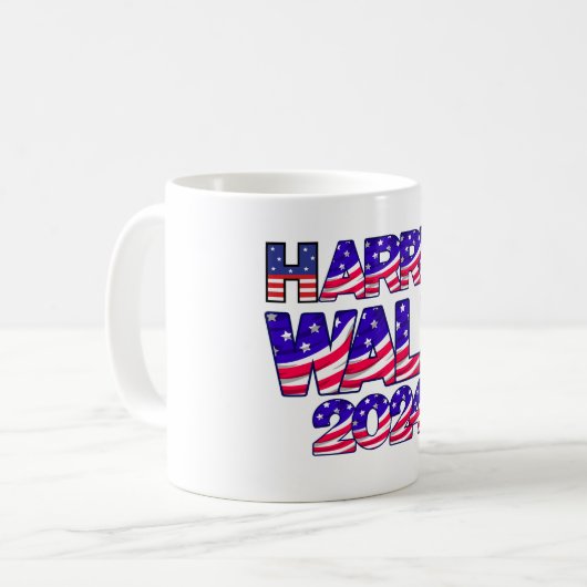 Harris & Walz 2024 | Wahl Kaffeetasse (Vorderseite Links)