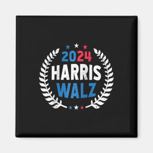 Harris Walz 2024 Wahl Kamala Harris Tim Waltz Magnet