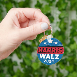 Harris Walz 2024 Wahl Kamala Harris Tim Waltz  Schlüsselanhänger
