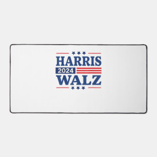 Harris Walz 2024 Wahl Kamala Harris Tim Walz 2 Schreibtischunterlage