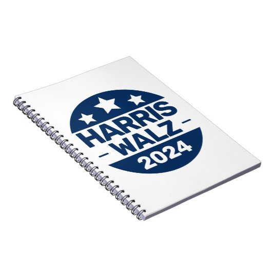 Harris Walz 2024 Wahl Kamala Harris Tim Walz Notizblock (Rechte Seite)