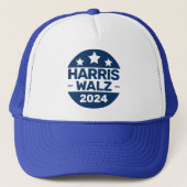 Harris Walz 2024 Wahl Kamala Harris Tim Walz Truckerkappe (Vorderseite)