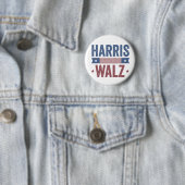 Harris Walz 2024 Wahl Kamala Tim Waltz Amerika Button (Beispiel)