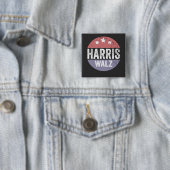 Harris Walz 2024 Wahl Kamala Tim Waltz Amerika Button (Beispiel)