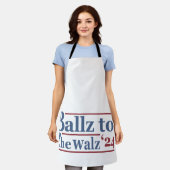 Harris Walz 2024 Wahl Kamala Tim Waltz Amerika Schürze (Getragen)