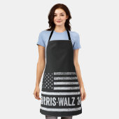 Harris Walz 2024 Wahl Kamala Tim Waltz Schürze (Getragen)