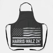 Harris Walz 2024 Wahl Kamala Tim Waltz Schürze (Vorderseite)