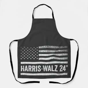Harris Walz 2024 Wahl Kamala Tim Waltz Schürze