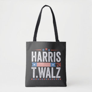 Harris Walz 2024 Wahl Kamala Tim Waltz Tasche