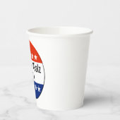 Harris Walz 2024 Wahl Pappbecher (Links)