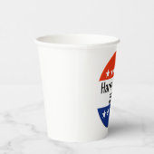 Harris Walz 2024 Wahl Pappbecher (Rechts)