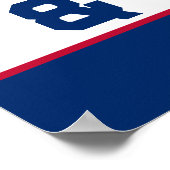 Harris & Walz 2024 Wahl Poster (Ecke)