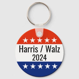 Harris Walz 2024 Wahl Schlüsselanhänger